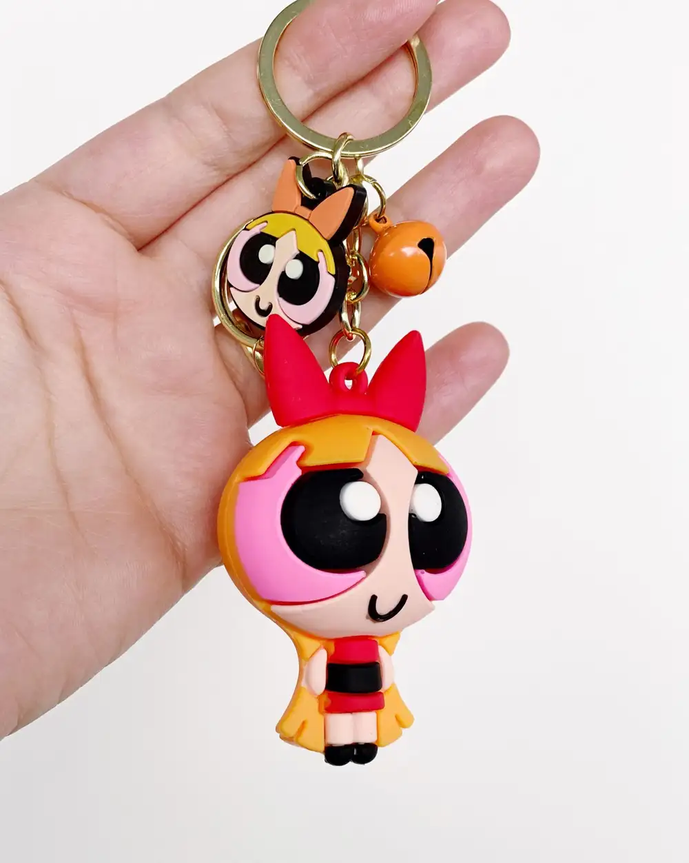 Anahtarlık Çanta Aksesuarı - Powerpuff Blossam Anahtarlık