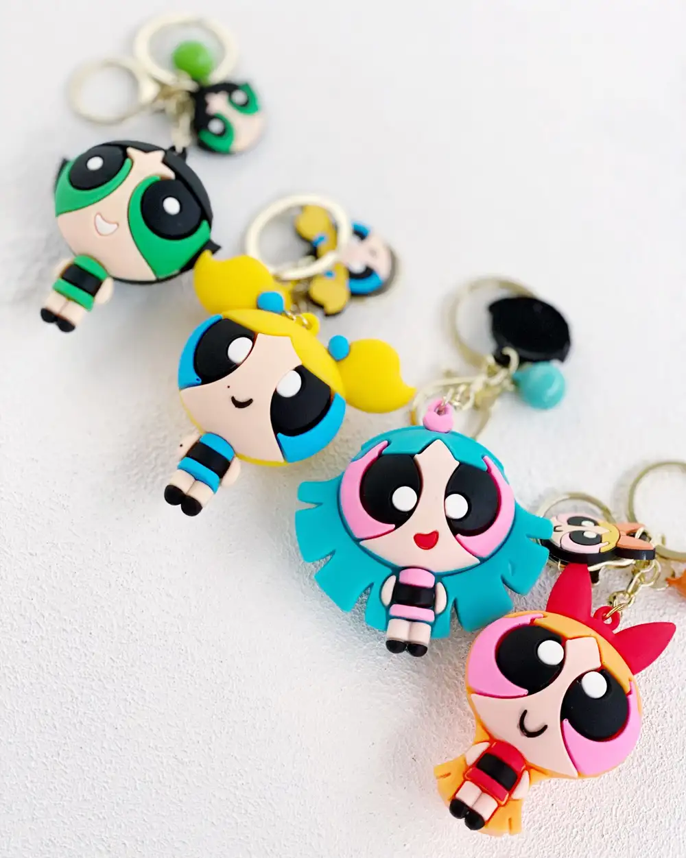 Anahtarlık Çanta Aksesuarı - Powerpuff Bubbles Anahtarlık