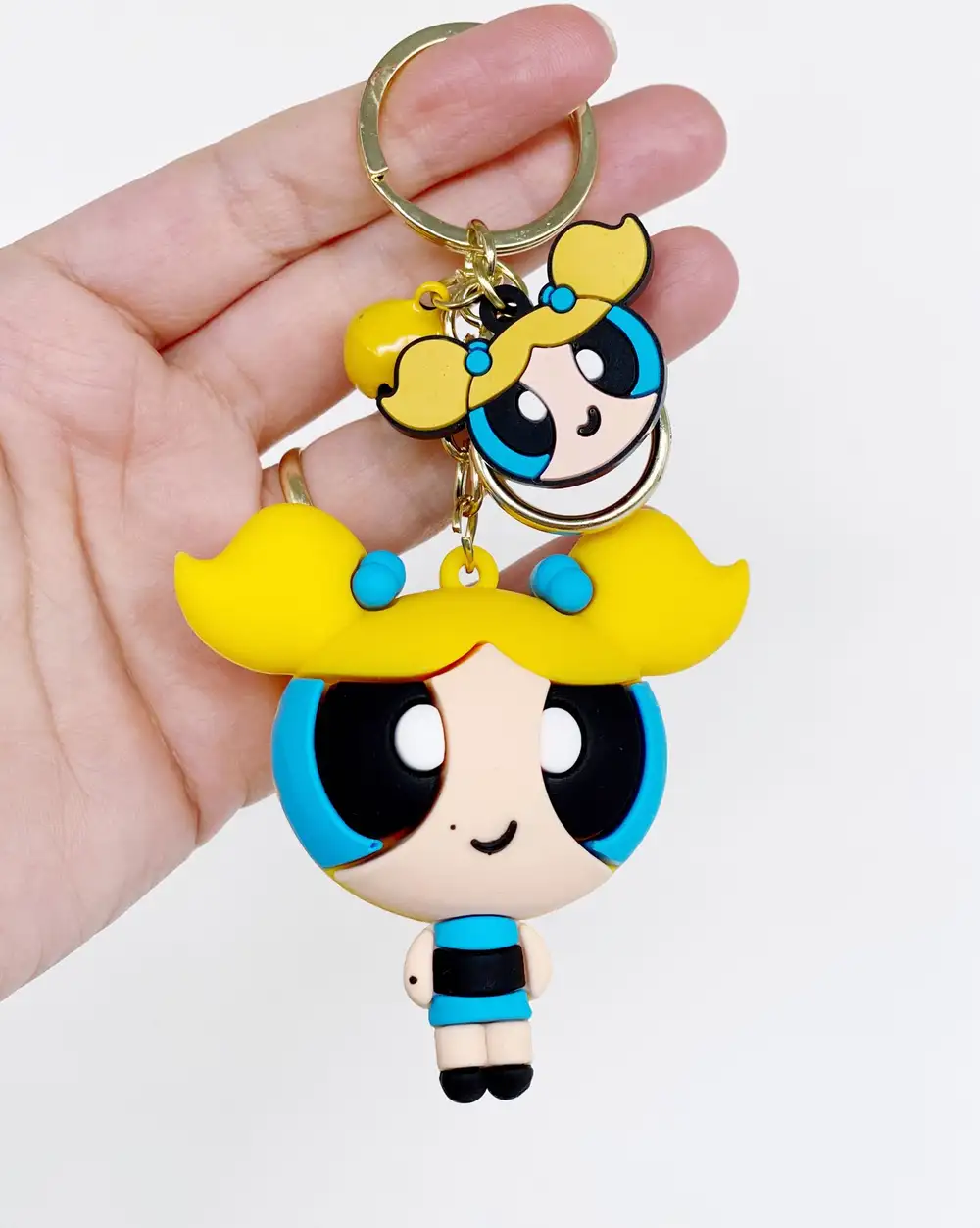 Anahtarlık Çanta Aksesuarı - Powerpuff Bubbles Anahtarlık
