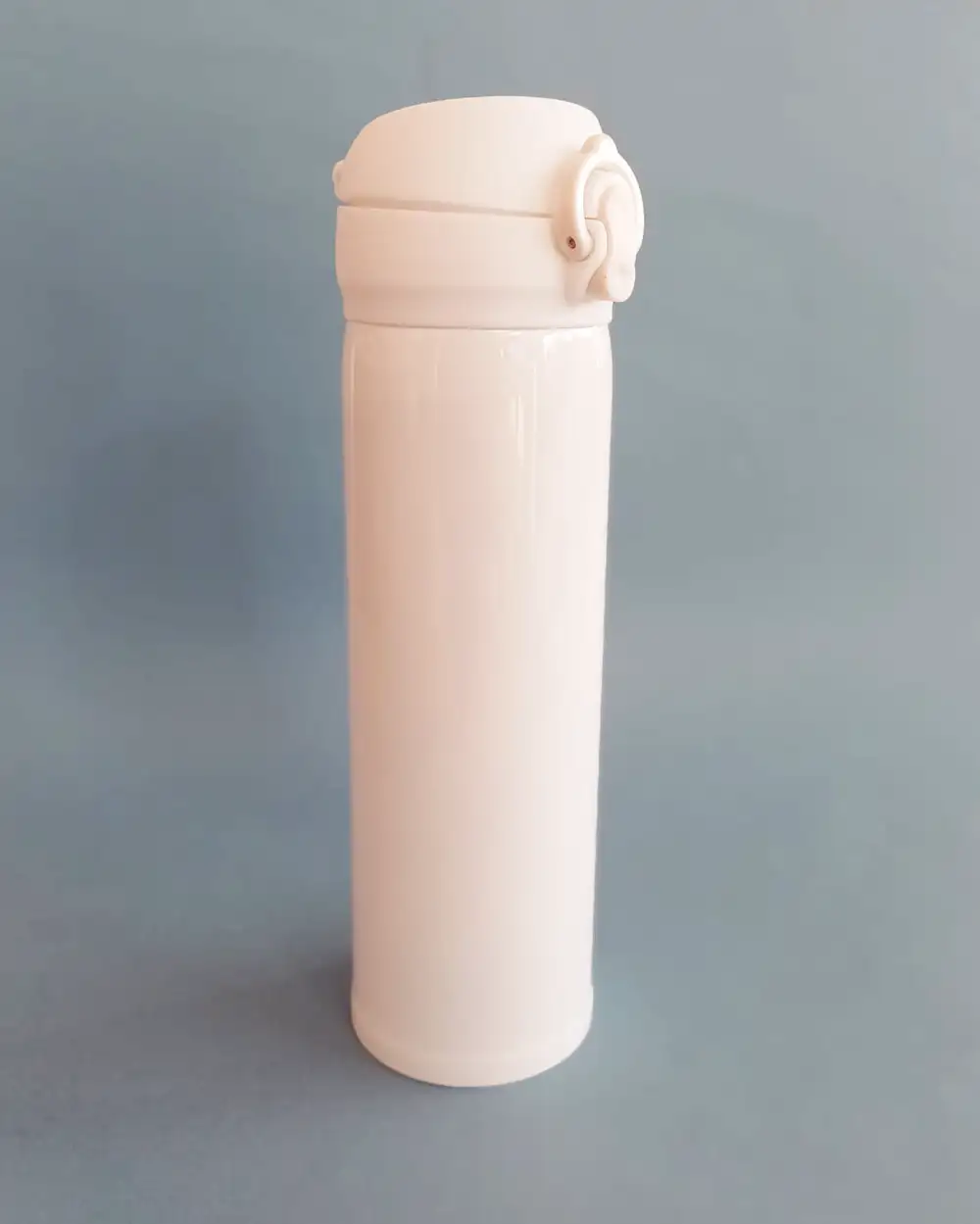 Beyaz Paslanmaz Çelik Termos 420 ml