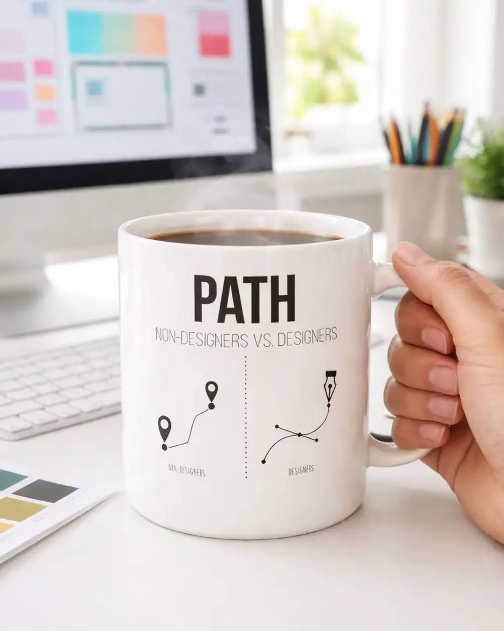 Grafik Tasarımcı Serisi Path Kupa