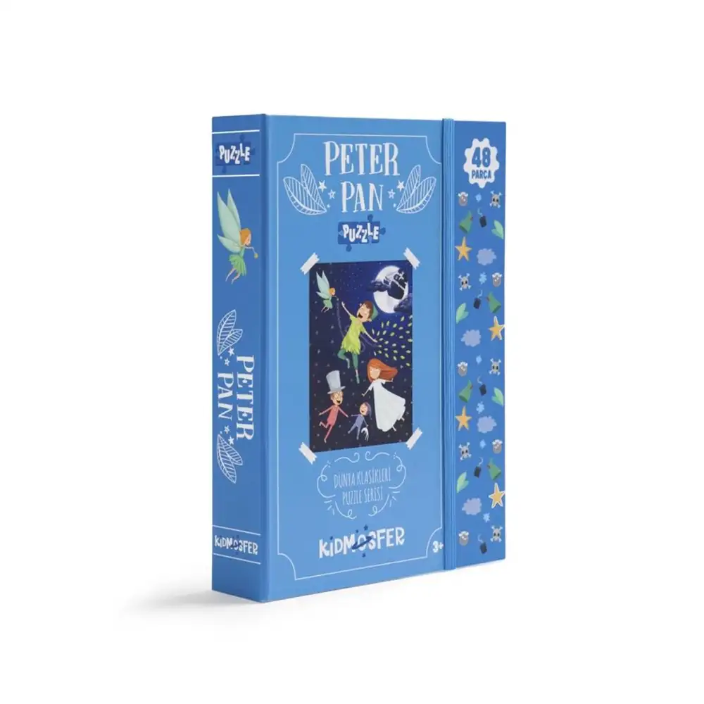 Kidmosfer - Peter Pan Puzzle (Yapboz) 48 Parça