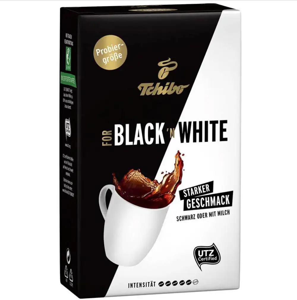 Tchibo Black'N White Öğütülmüş Filtre Kahve 250g