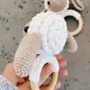 Amigurumi Kuzu Örgü Diş Kaşıyıcı Çıngırak Küçük 