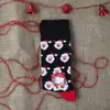 Yeni Yıl Noel Baba Erkek Çorap Küçük 