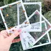 Şeffaf Polaroid Çerçeve Seti 4lü Mevsimler Küçük 