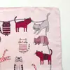 Mutlu Kediler Fular Pembe Küçük 