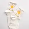Güneş beyaz çorap Küçük 