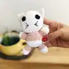 Amigurumi Minik Kedi Örgü Oyuncak Küçük 