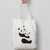 Anne bebek panda bez çanta Küçük 