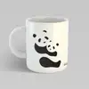 Anne bebek panda kupa Küçük 