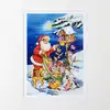 Hediye Yuvası Noel Baba Kartpostal - Kartpostal Serisi n008 - Yılbaşı Hediyeleri Küçük 