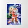 Gezgin Noel Baba Kartpostal - Yılbaşı Hediyeleri - Kartpostal serisi n009 Küçük 