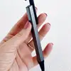 Soft touch tükenmez kalem - gri Küçük 