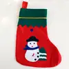 Yılbaşı hediyeleri - Çorap Şeklinde Hediye torbası - Kardan adam Küçük 