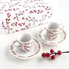 Porselen Türk Kahvesi Fincanı set n001 - Kokina Küçük 