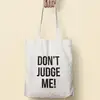 Avukat hediyeleri - dont judge me avukat bez çanta Küçük 