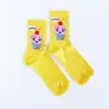 Çorap N131 - Homemade cupcake sarı Çorap Küçük 