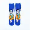 Çorap N153 - Taş Devri Flintstones Fred Çakmaktaş Mavi Çorap Küçük 
