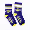 Çorap N221 - Los Angeles Lakers Sarı Mor Soket Çorap Küçük 