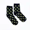 Çorap N226 - Mini Avokado Kardeşler Siyah Çorap Küçük 