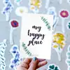 My Happy Place Motto Kartı Kartpostal Küçük 