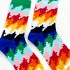 Çorap N313 - Renkli Piksel Çorap Küçük 