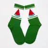Çorap N369 - Meyve Serisi - Yeşil Karpuz Çorap Küçük 