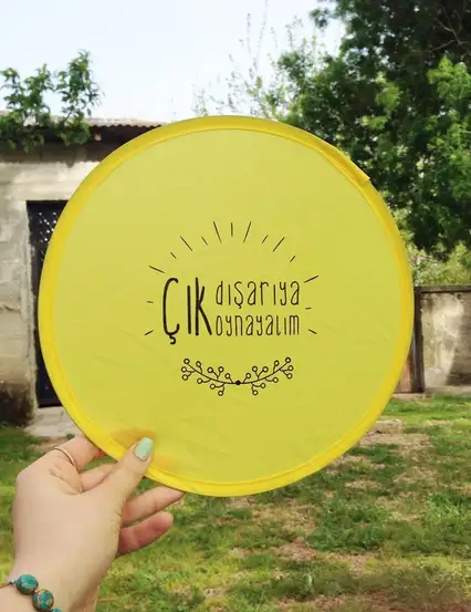 Çık Dışarıya Oynayalım Katlanabilir Frizbi