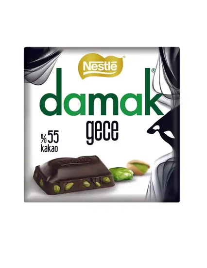 Nestle Damak Gece Antep Fıstıklı Bitter Çikolata 60 gr