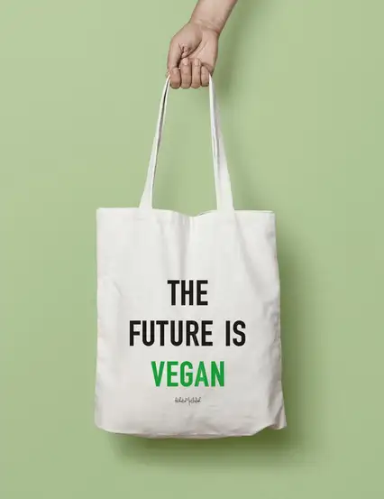 This Future Is Vegan Bez Çanta
