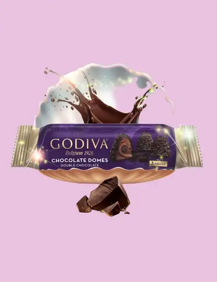Godiva Chocolate Domes Duble Çikolata 30g