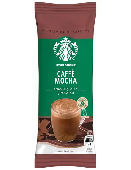 Starbucks Caffe Mocha Premium Kahve Karışımı Tek İçimlik