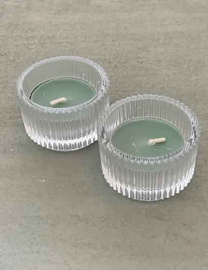 Ikea Finsmak Mint Kokulu Tealight Mumluk Seti 2'li