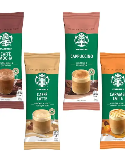 Starbucks Premium Kahve Karışımı Tek İçimlik Tadım Seti 4'lü