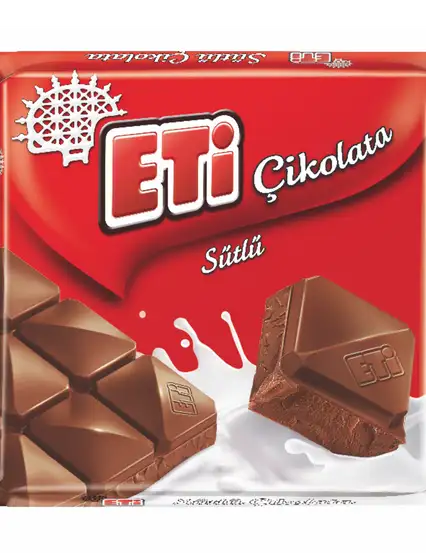 Eti Sütlü Kare Çikolata