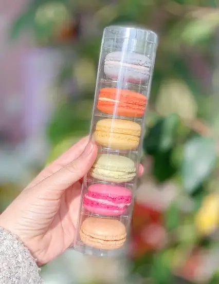 El Yapımı Makaron 6'lı Macaron Kutusu