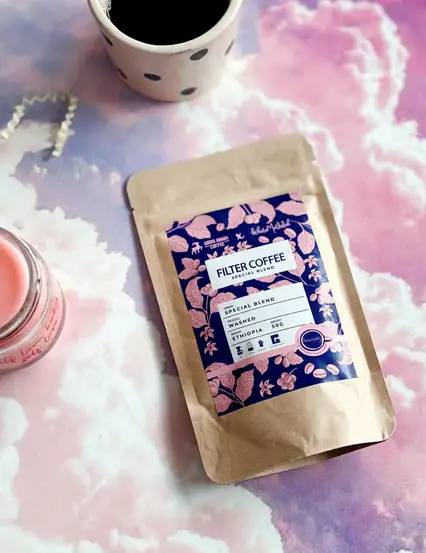 Filtre Kahve - Ruby Special Blend Filter Coffee Addis Ababa Coffee 50 gr.