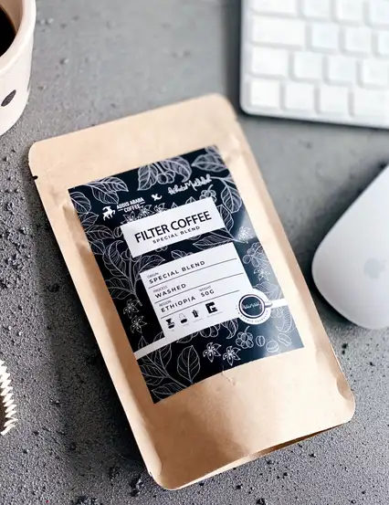 Filtre Kahve - Fresh Start Siyah Special Blend Filter Coffee Addis Ababa Coffee 50 gr.