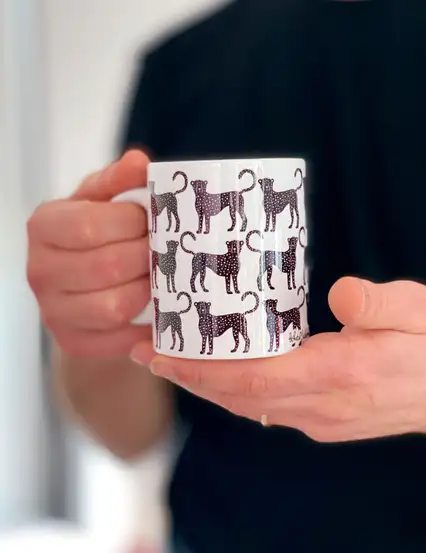 Tropikal Tiger Pattern Hediye Kupa Bardak