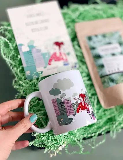 8 Mart İlham Dolu Kadına Kadınlar Günü Firmaya Özel Hediye Kutusu Seti