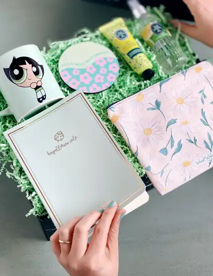 Powerpuff Girls Buttercup Motivasyon Yeşil Hediye Kutusu Seti
