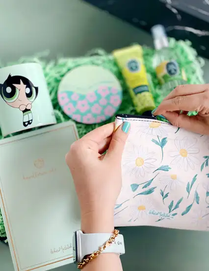 Powerpuff Girls Buttercup Motivasyon Yeşil Hediye Kutusu Seti