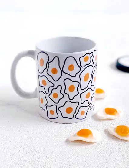 Günaydın Günün Güzel Geçsin Sunny Side Up Omlet Şık Hediye Kutusu Seti