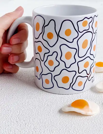 Günaydın Günün Güzel Geçsin Sunny Side Up Omlet Şık Hediye Kutusu Seti