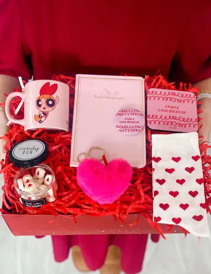 Powerpuff Girls Blossom Motivasyon Pembe Hediye Kutusu Seti