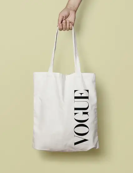 Vogue Parizyen Girl Hediye Bez Çanta