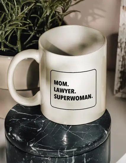 Avukat hediyeleri - Mom Lawyer Superwoman Avukat Anneye Lawyer Hediye Kupa Bardak