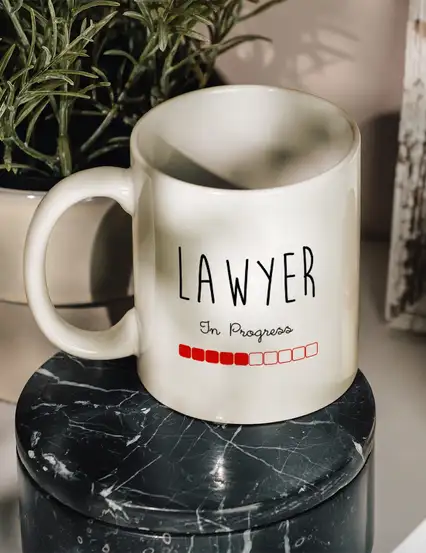 Avukat Hediyeleri - Lawyer In Progress Avukat Hediye Kupa Bardak