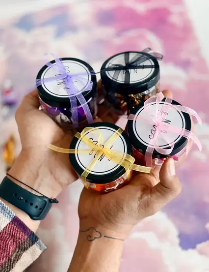 Candybon Kent Elegan Mor Vişneli Bayram Şekeri